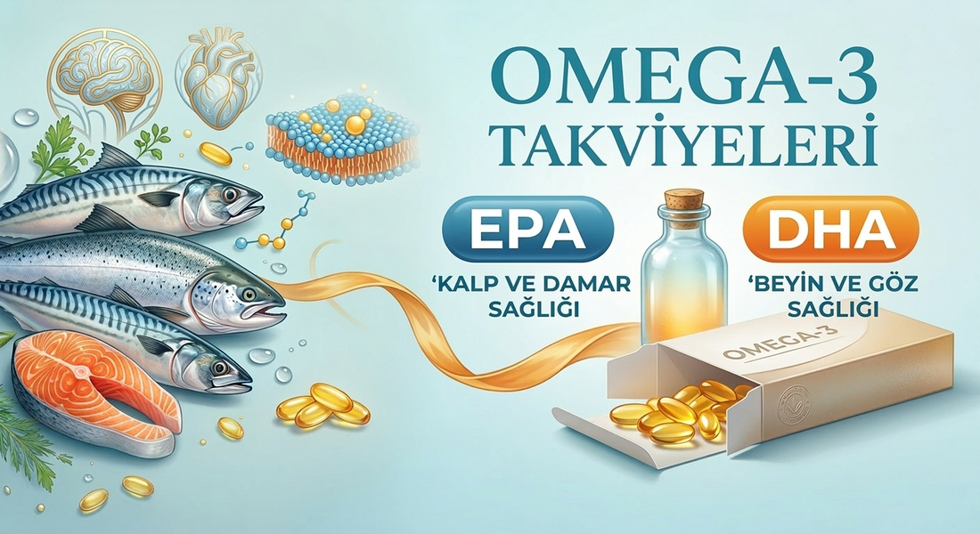 İlaç Kutunuzun Vazgeçilmezi: Omega-3, EPA ve DHA Hakkında Her Şey