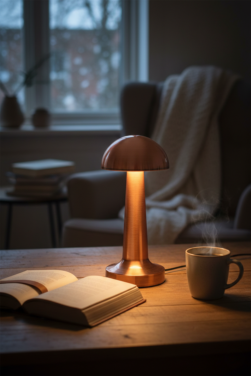 Touchscreen Rechargeable Desk Lamp