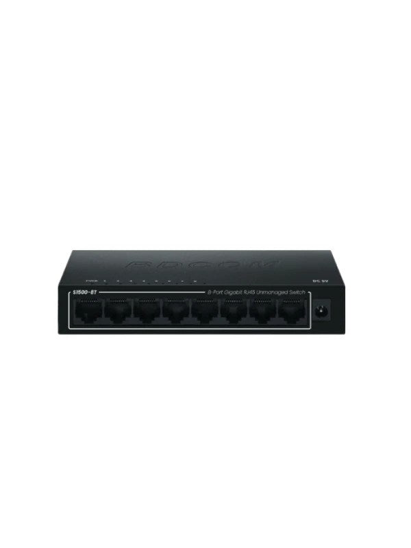 BDCOM 8 Port Gigabit RJ45  Ethernet Switch S1500-8T  