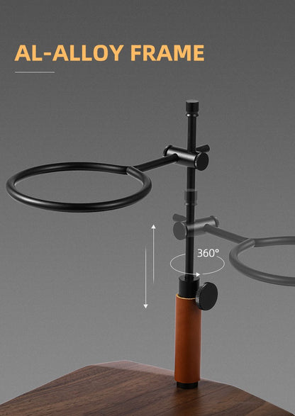 Kahve Dripper Stand Ceviz - Neotech Market