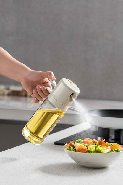 2'si 1 Arada Cam Yağdanlık – Püskürtmeli & Döküm Uçlu