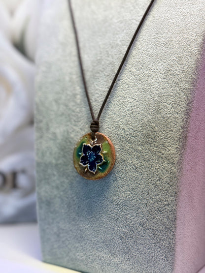 Aurora Seramik Kolye | El Yapımı & Doğal Enerji - Neotech Market