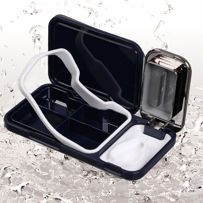 Signature Serisi Pro Organizer Lüks Seyahat Takı, İlaç ve Aksesuar Kutusu