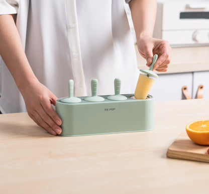 Yeşil 4'lü Dondurma Kalıbı