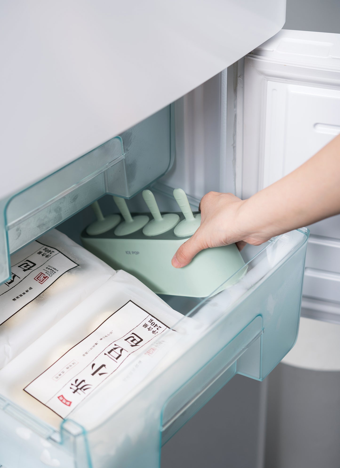 Yeşil 4'lü Dondurma Kalıbı