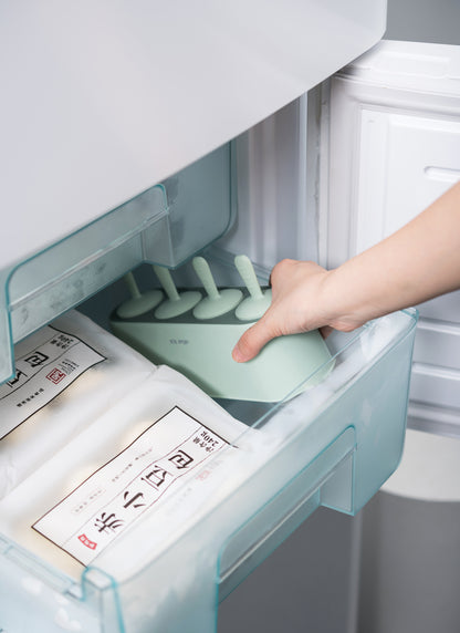 Yeşil 4'lü Dondurma Kalıbı