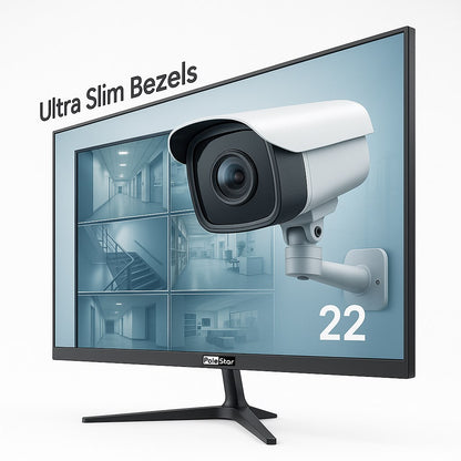 22" LCD Full HD 24/7 Kesintisiz Çalışma Monitörü SC-3021