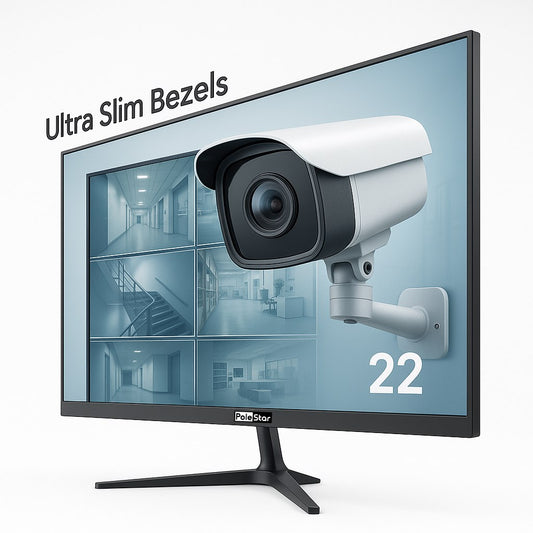 22" LCD Full HD 24/7 Kesintisiz Çalışma Monitörü SC-3021