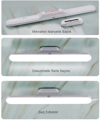 Şarjlı Led Işık Usb Şarjlı Kablosuz Mıknatıslı Led Lamba CT-5249 - Neotech Market