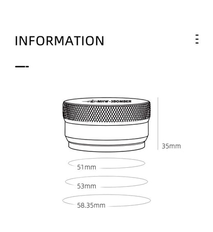 Tamper & Distributor 58mm - Neotech Market