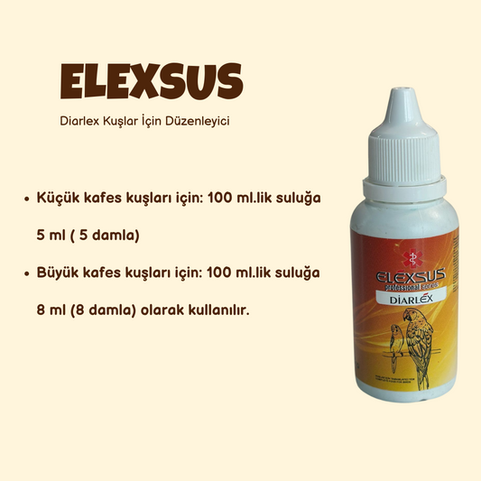 Elexsus Diarlex Kuşlar İçin Düzenleyici