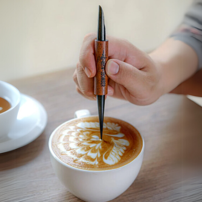 Ceviz Latte Art Kalemi, Barista Kalemi 152mm - Neotech Market