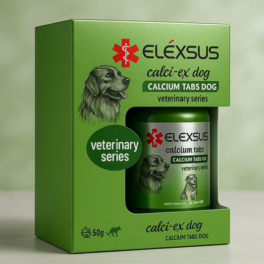 Elexsus Köpekler İçin Vitamin D3 Kalsiyum Ve Fosfor Tableti 50gr