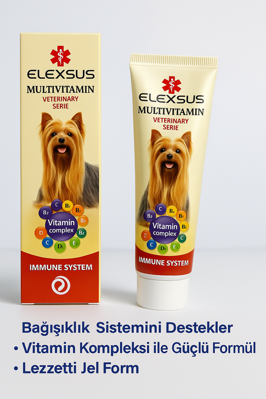 Elexsus Köpek Bağışıklık Sistemi Multivitamin Malt 100gr