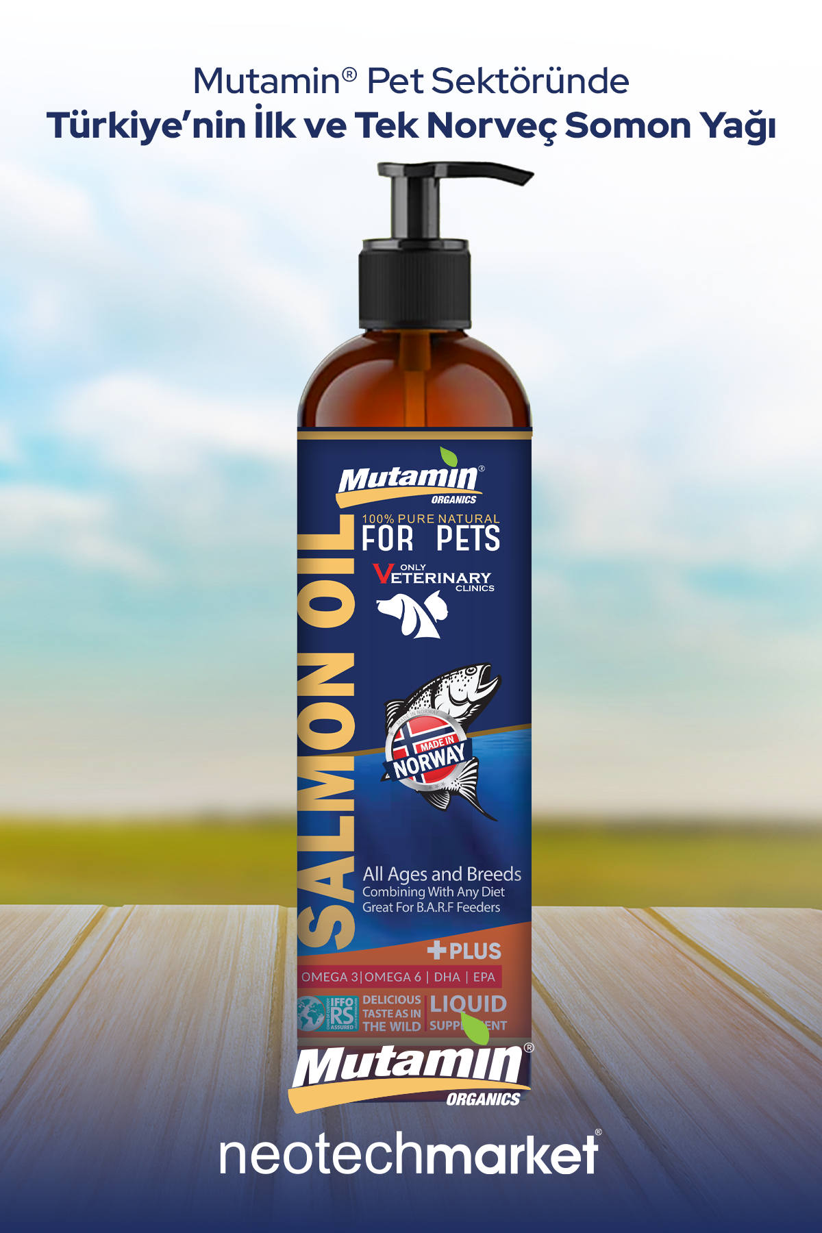 Norveç Somon Yağı 250 ml