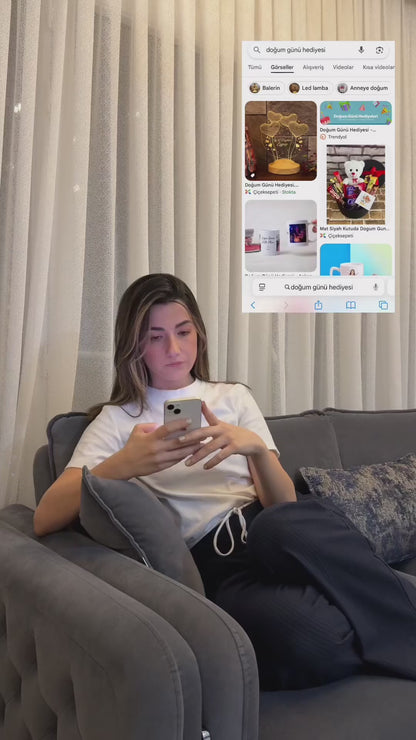 Yeşil Sevimli LED Tost Masa Lambası