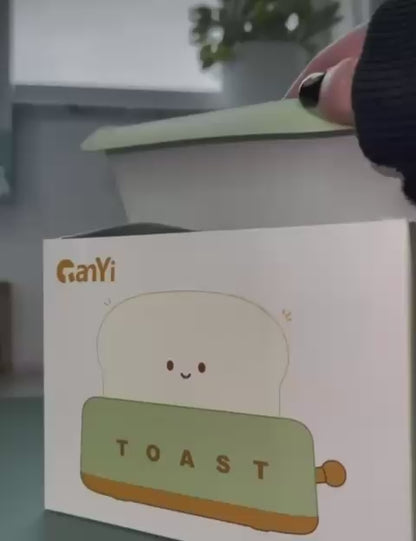 Yeşil Şarjlı & Pilli Sevimli LED Masa Lambası