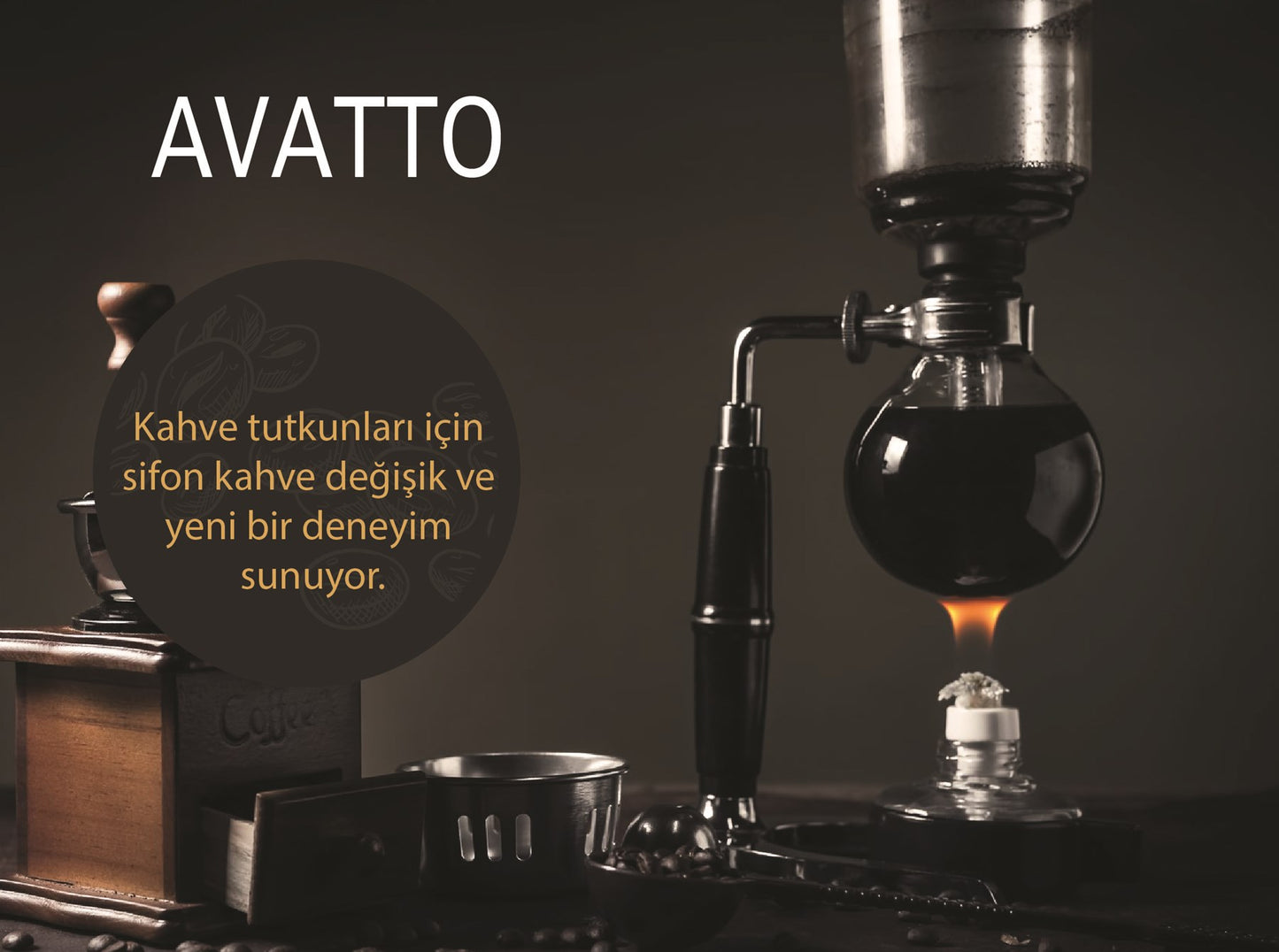 Avatto Sk-3cup Syphon Kahve Sifonu 3 Bardak sifon kahve demleme