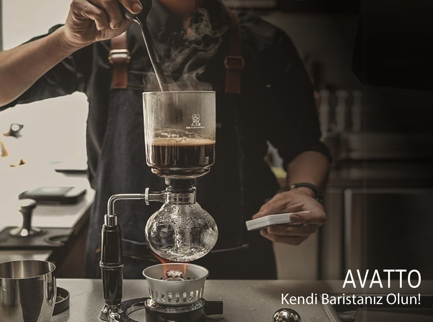 Avatto Sk-3cup Syphon Kahve Sifonu 3 Bardak sifon kahve demleme