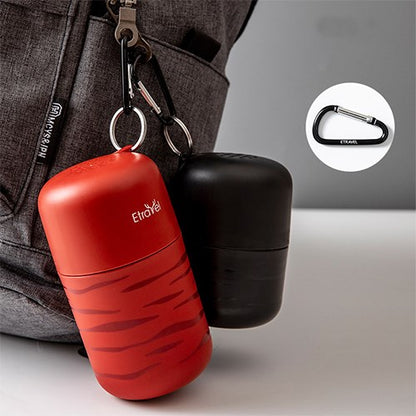 Etravel özel taşıma çantalı Mikrofiber çok amaçlı havlu seyahat ve plaj havlusu - Neotech Market